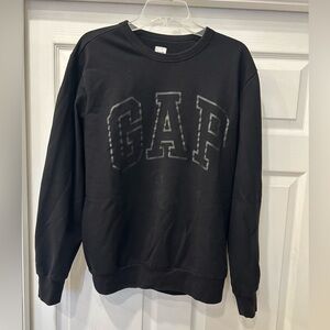 Gap Black crewneck sweatshirt. Women’s Large